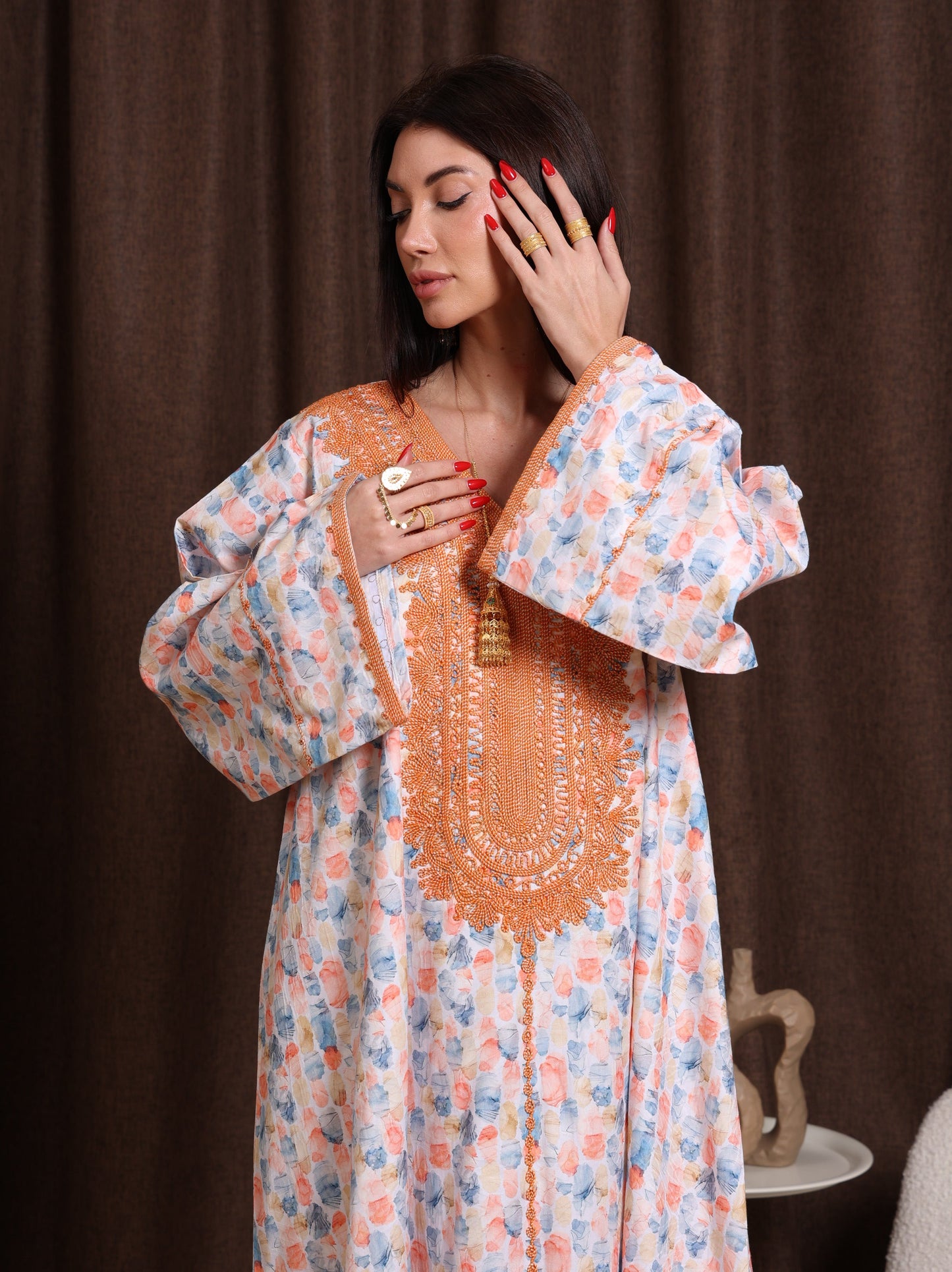 Apricot Sky Kaftan