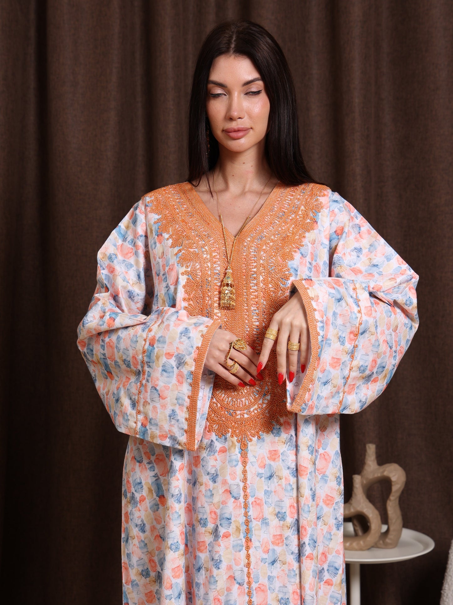 Apricot Sky Kaftan