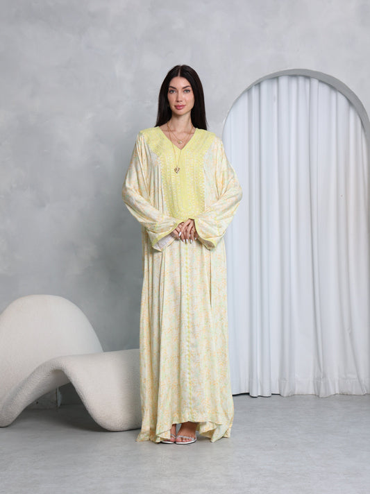 Lemon Blossom Kaftan