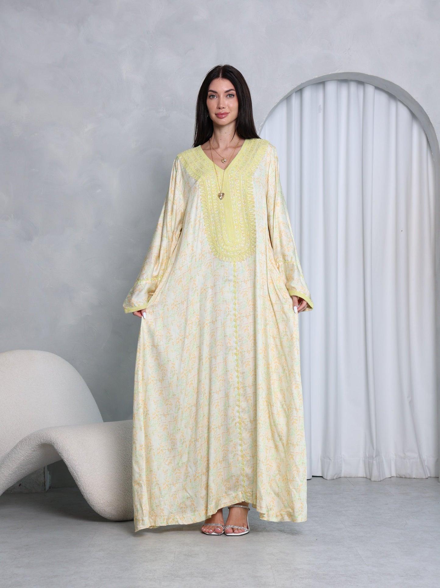 Lemon Blossom Kaftan