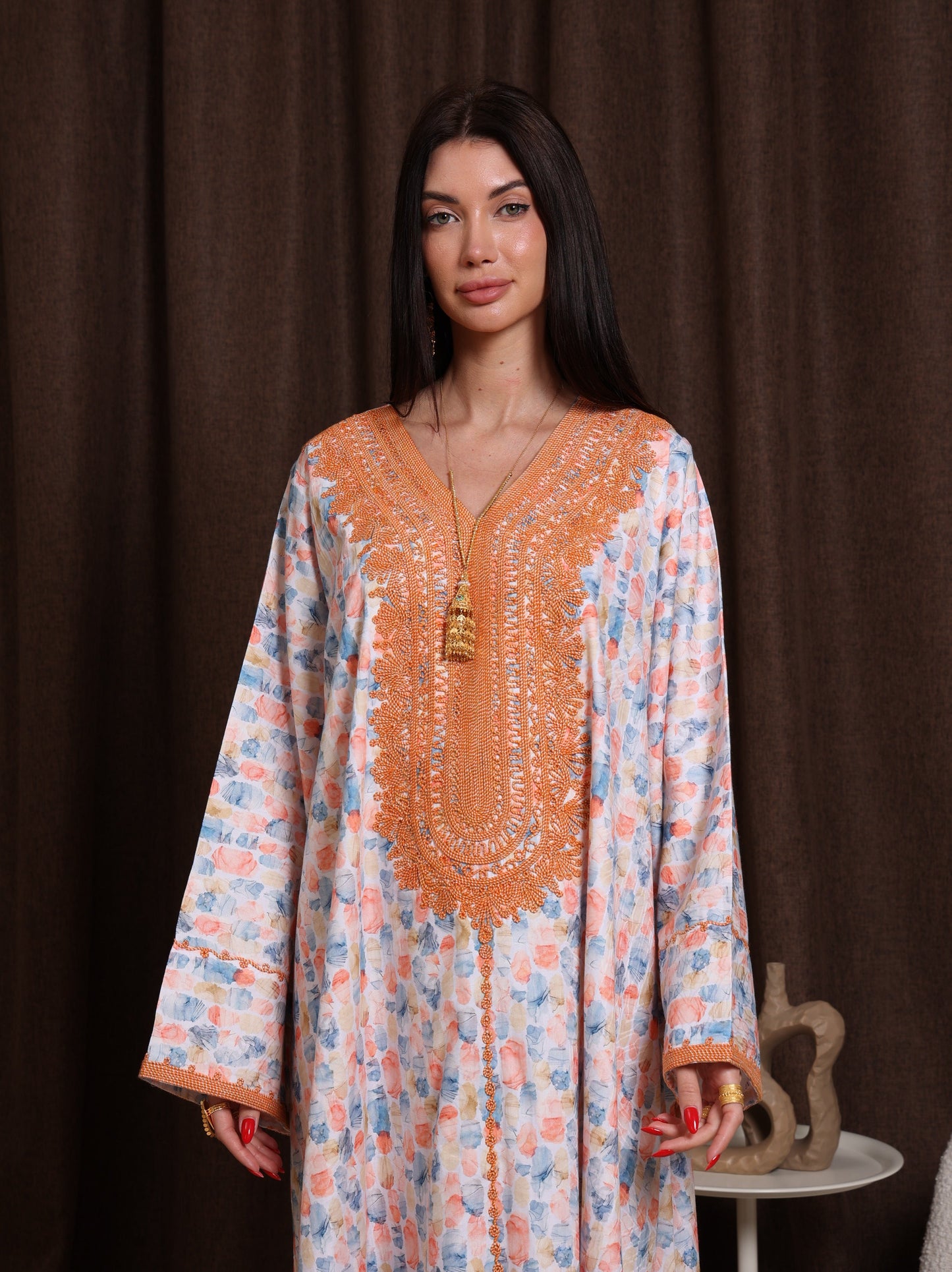 Apricot Sky Kaftan