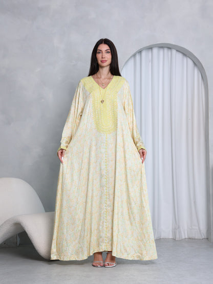 Lemon Blossom Kaftan