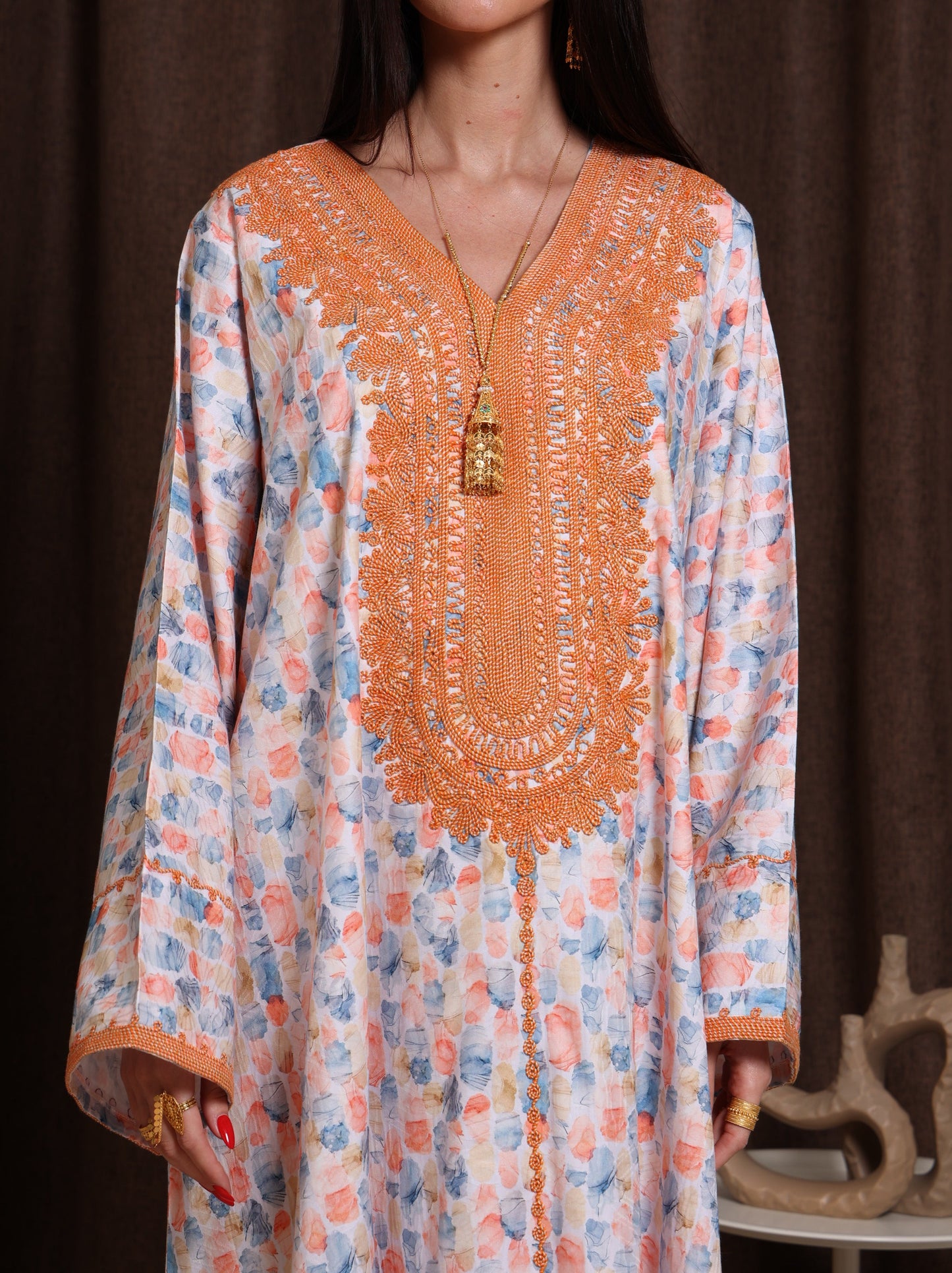 Apricot Sky Kaftan