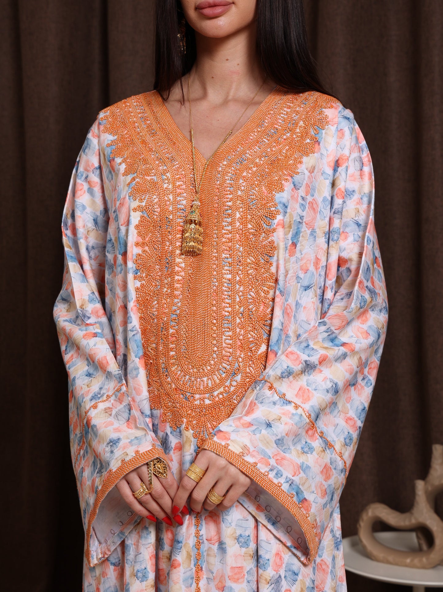 Apricot Sky Kaftan