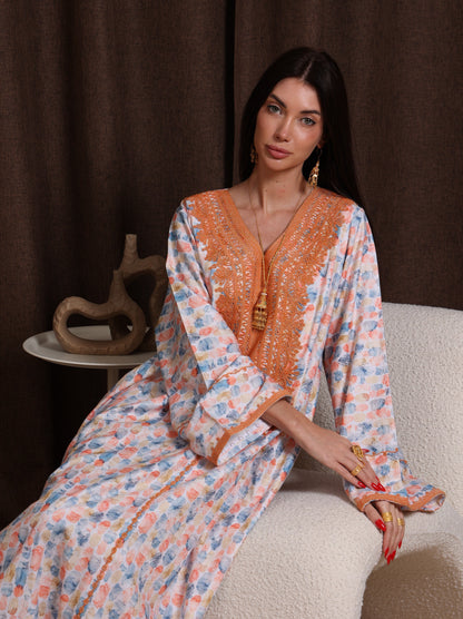 Apricot Sky Kaftan