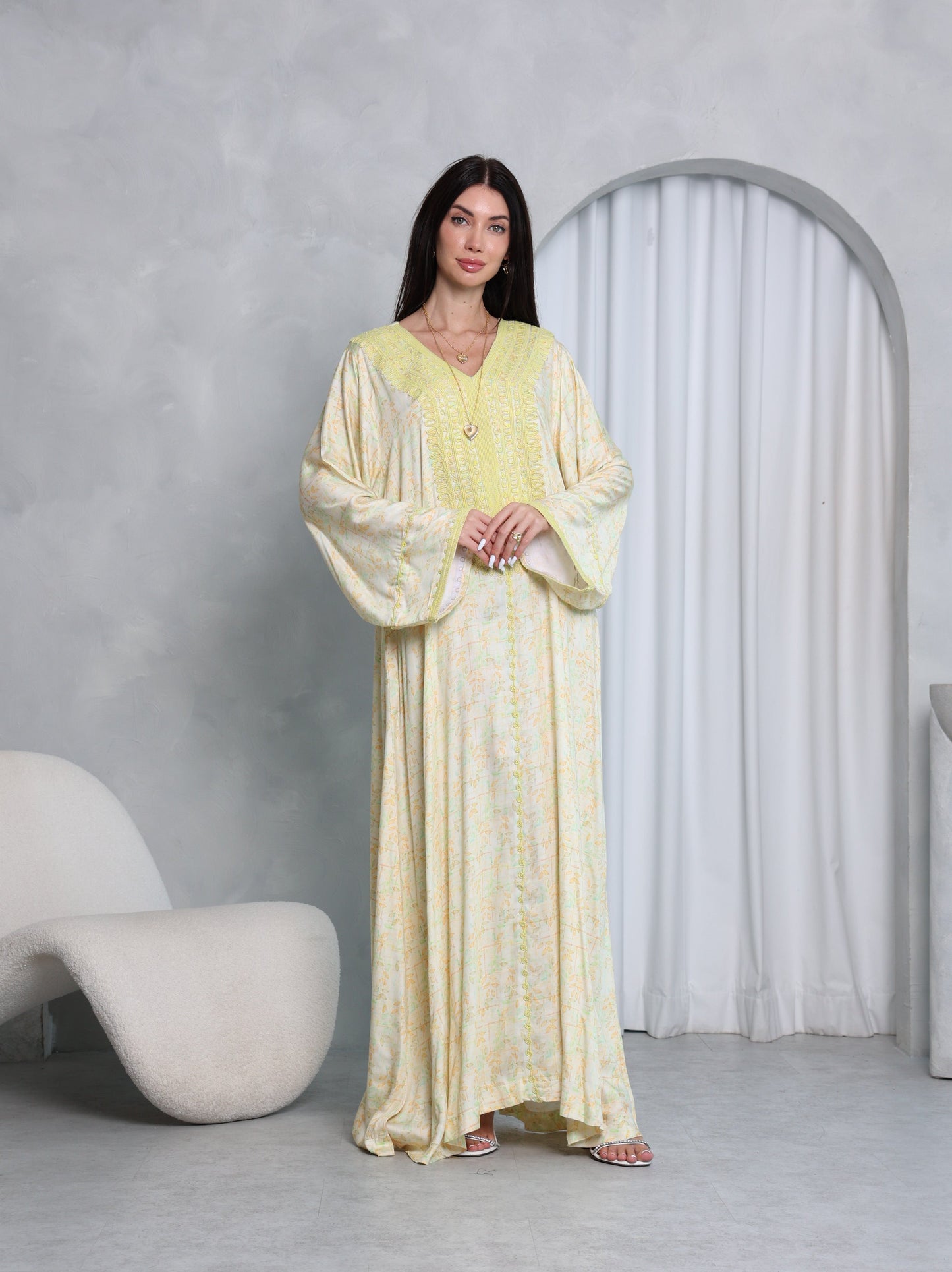 Lemon Blossom Kaftan