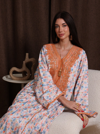 Apricot Sky Kaftan