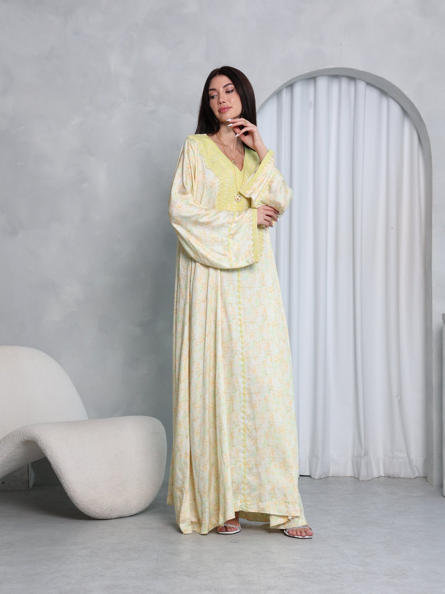 Lemon Blossom Kaftan