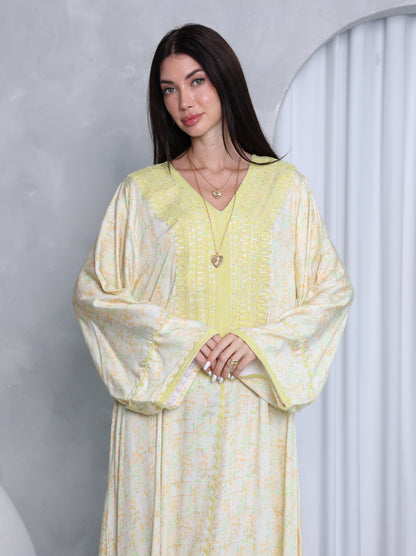 Lemon Blossom Kaftan