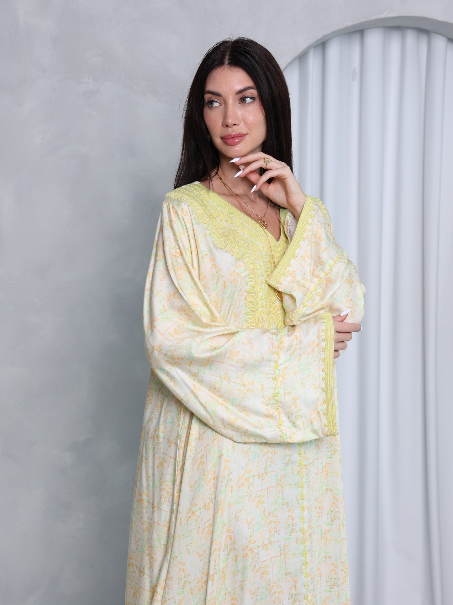 Lemon Blossom Kaftan