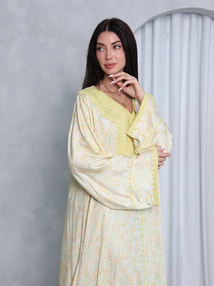 Lemon Blossom Kaftan