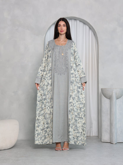 Sage Botanical Kaftan