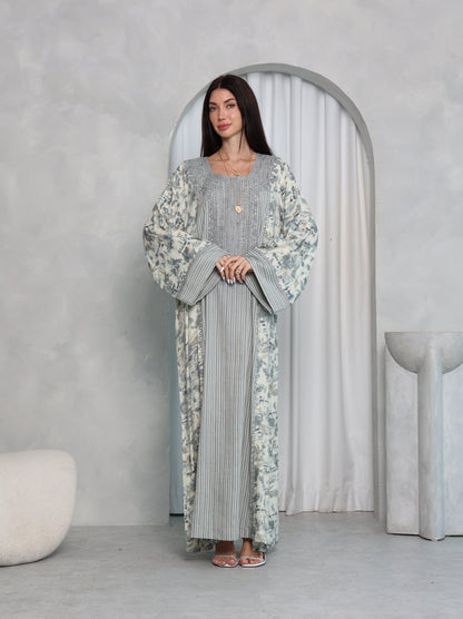 Sage Botanical Kaftan
