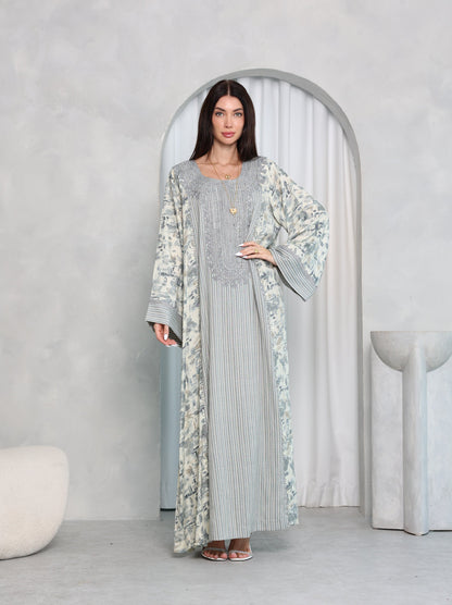 Sage Botanical Kaftan