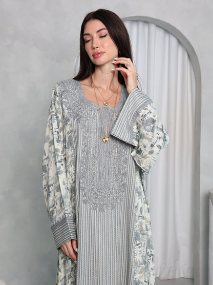 Sage Botanical Kaftan