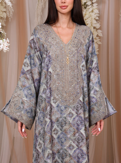 Smoky Diamond Kaftan