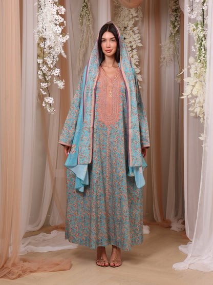 Amber Azure Kaftan