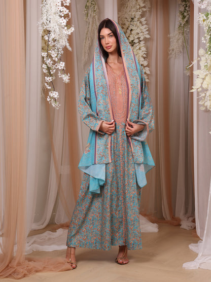 Amber Azure Kaftan