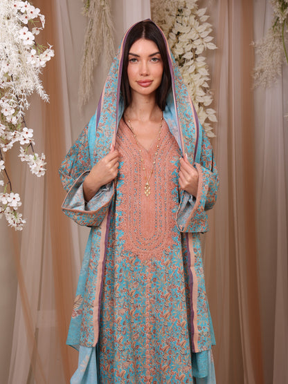 Amber Azure Kaftan