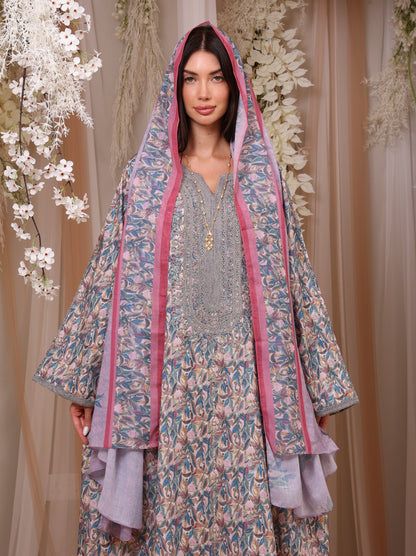Sapphire Orchid Kaftan