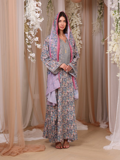 Sapphire Orchid Kaftan