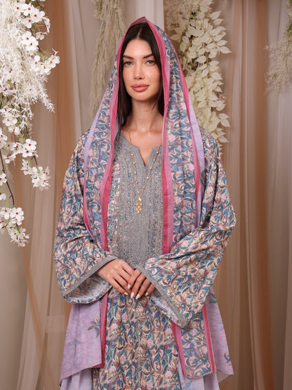 Sapphire Orchid Kaftan