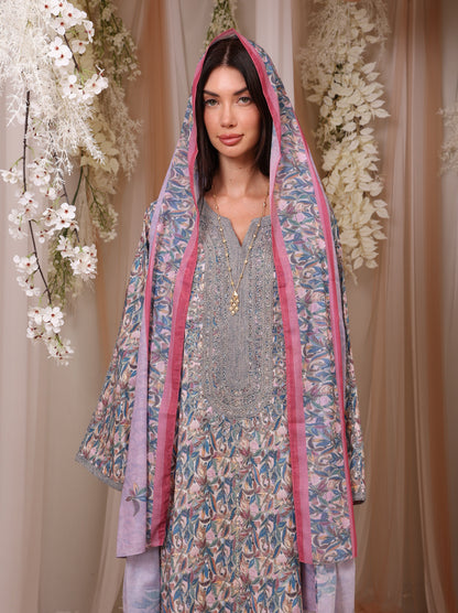 Sapphire Orchid Kaftan