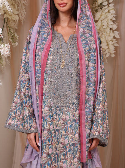 Sapphire Orchid Kaftan