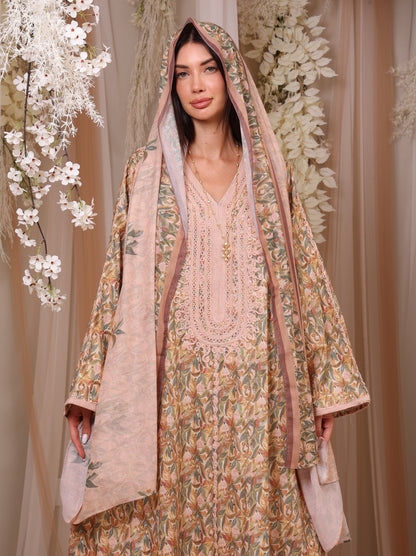 Blush Botanical Kaftan
