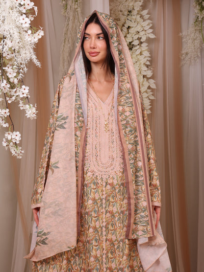 Blush Botanical Kaftan
