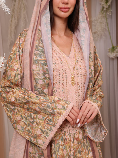 Blush Botanical Kaftan