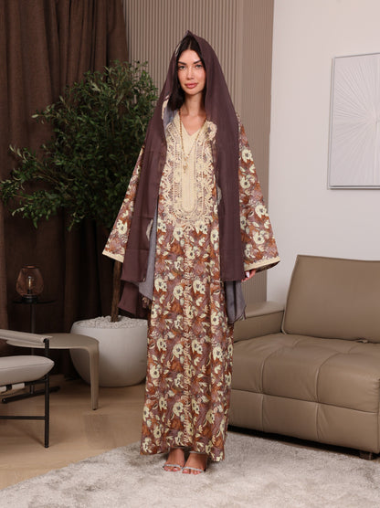 Cocoa Blossom Kaftan