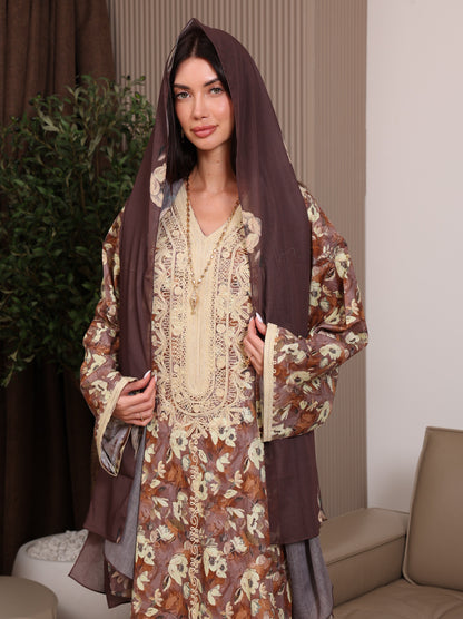 Cocoa Blossom Kaftan