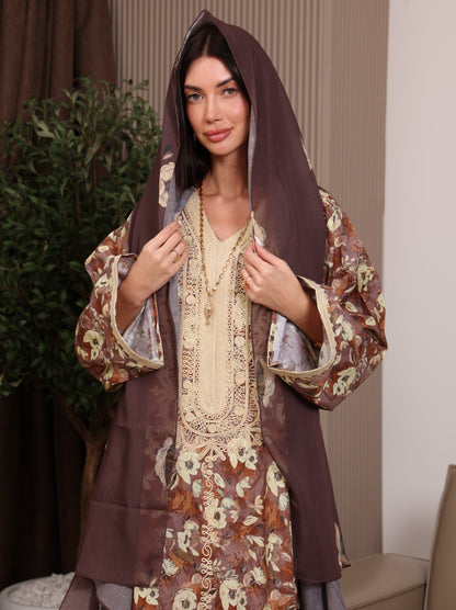 Cocoa Blossom Kaftan
