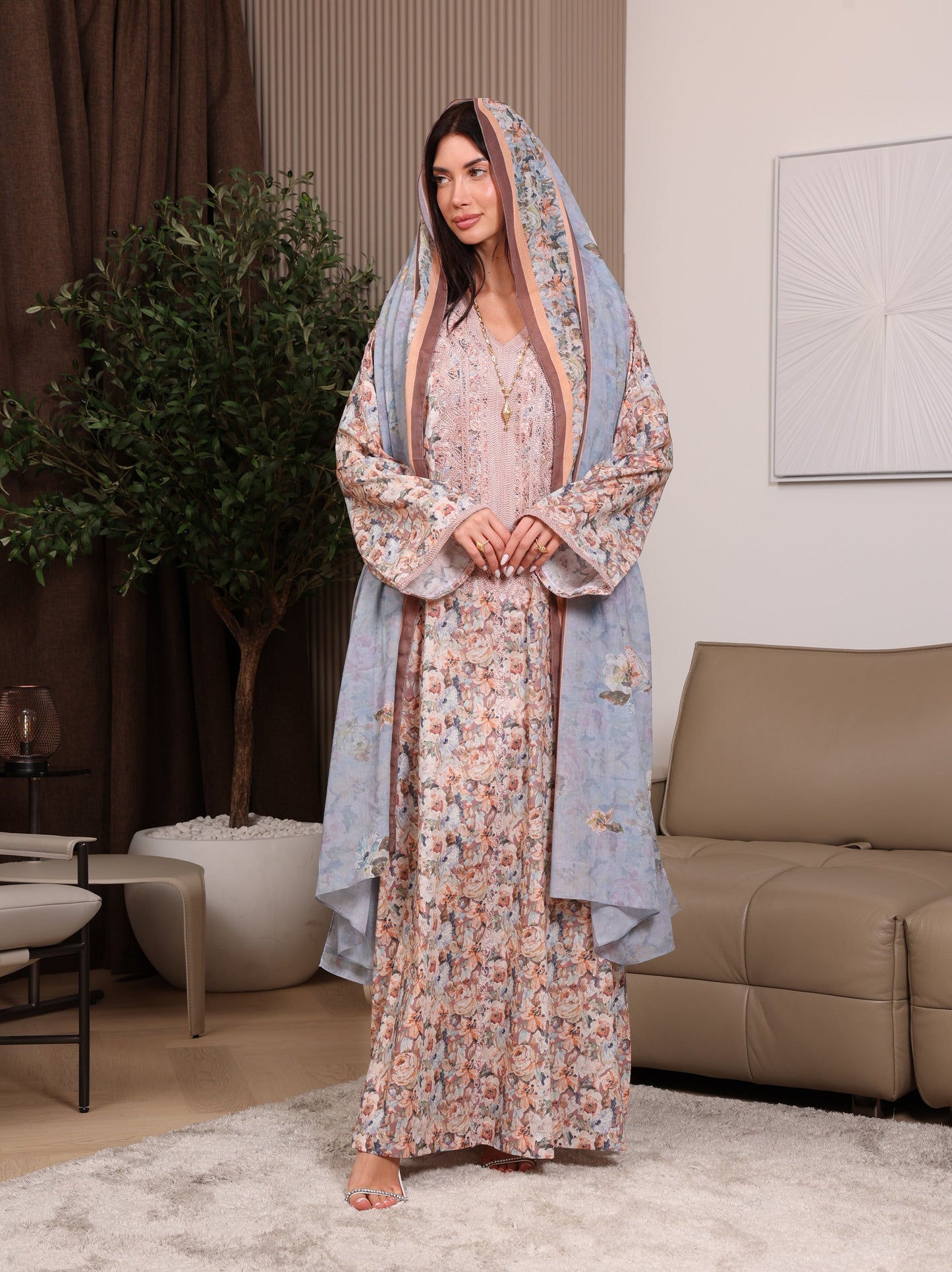 Lavender Mist Kaftan