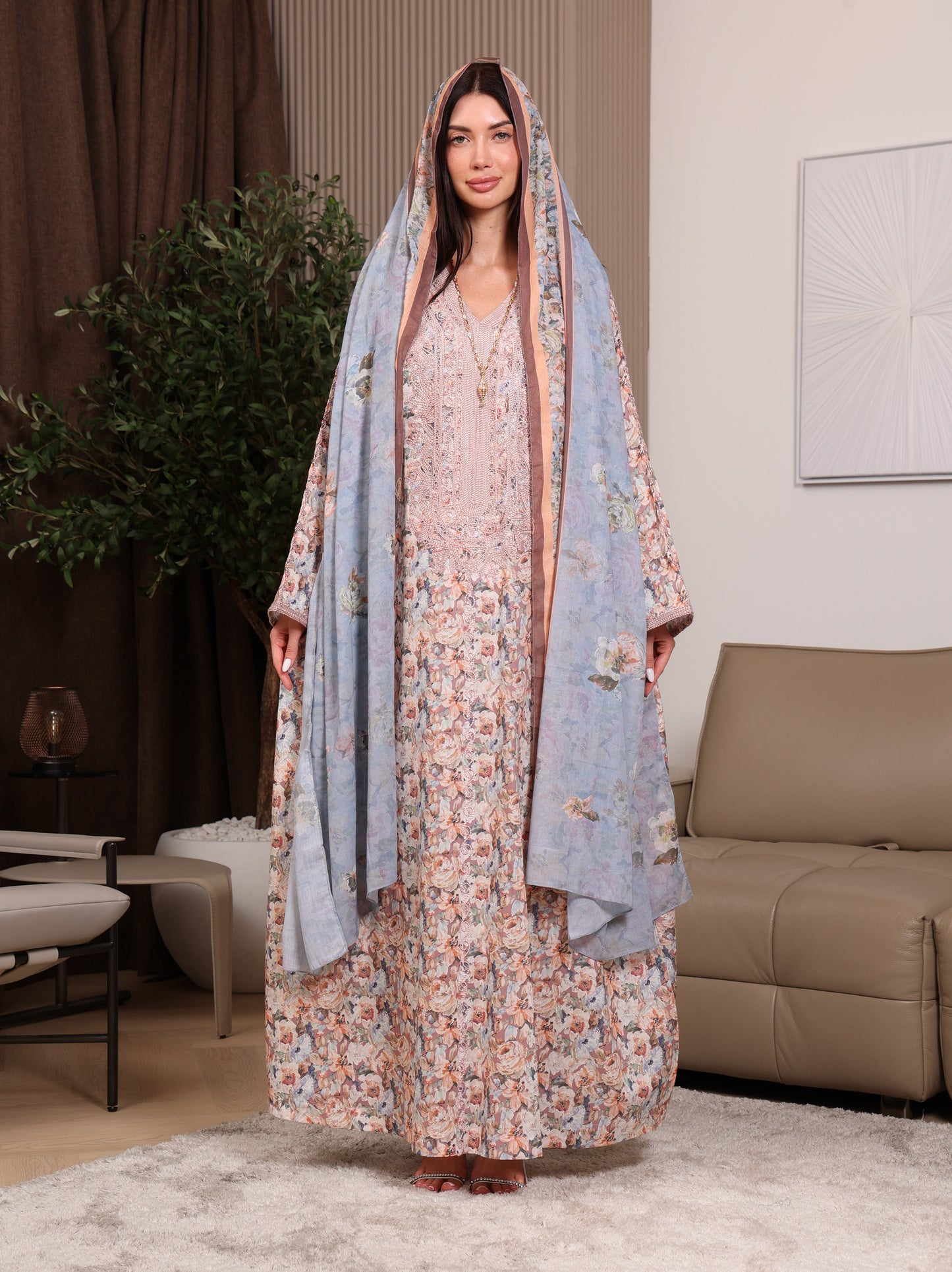 Lavender Mist Kaftan