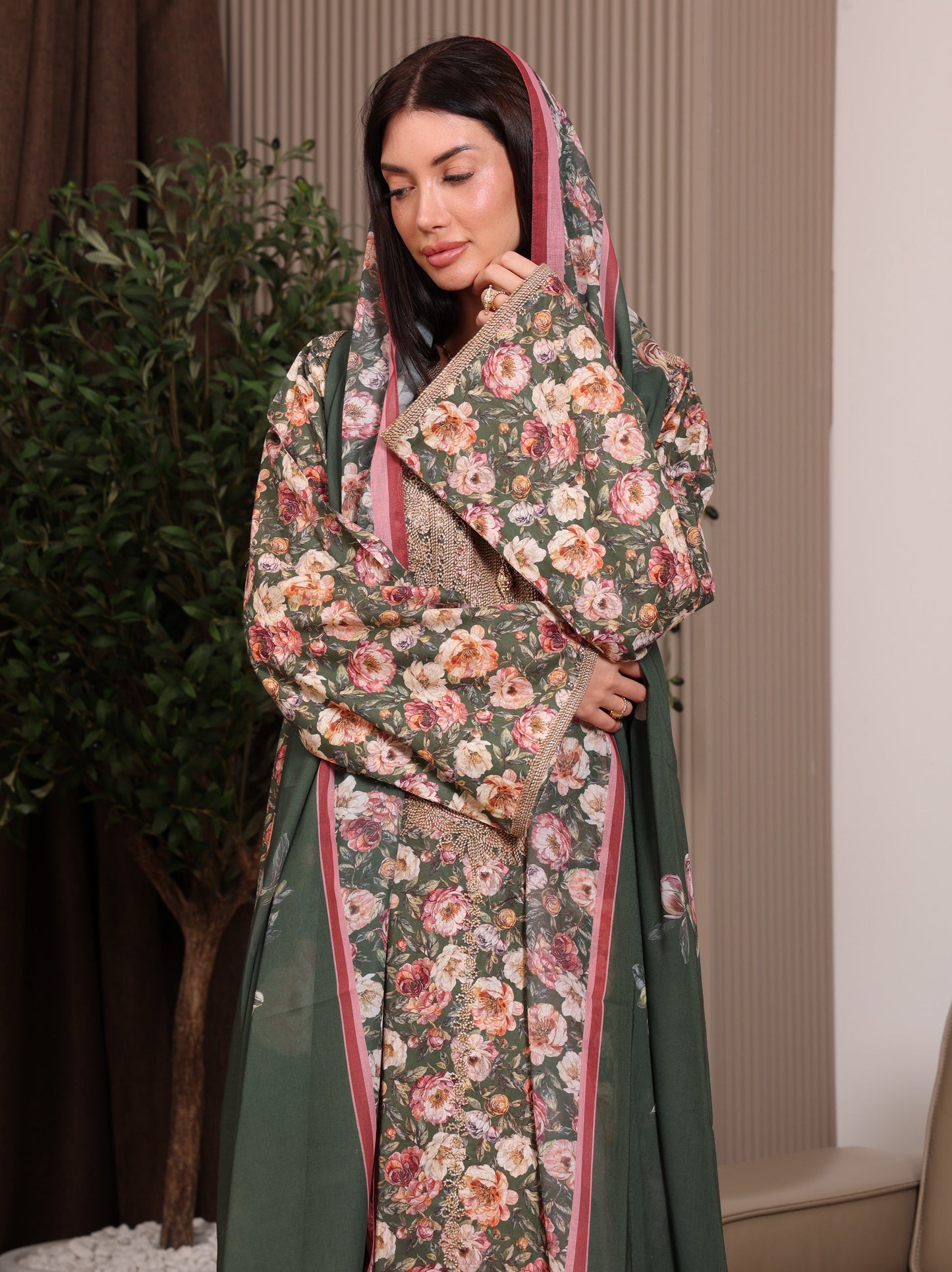 Forest Flora Kaftan