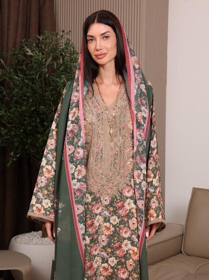 Forest Flora Kaftan
