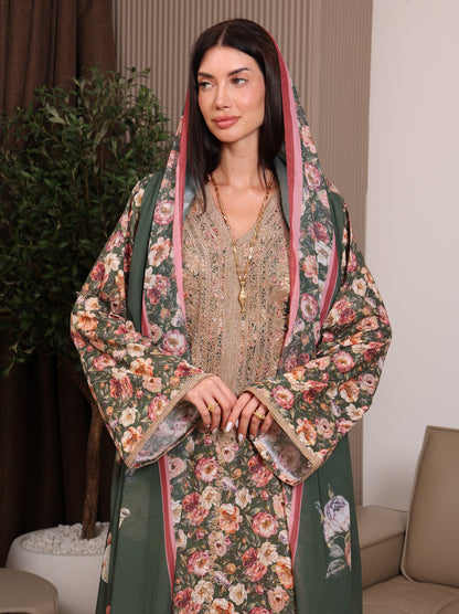 Forest Flora Kaftan