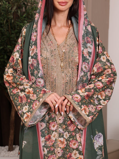 Forest Flora Kaftan