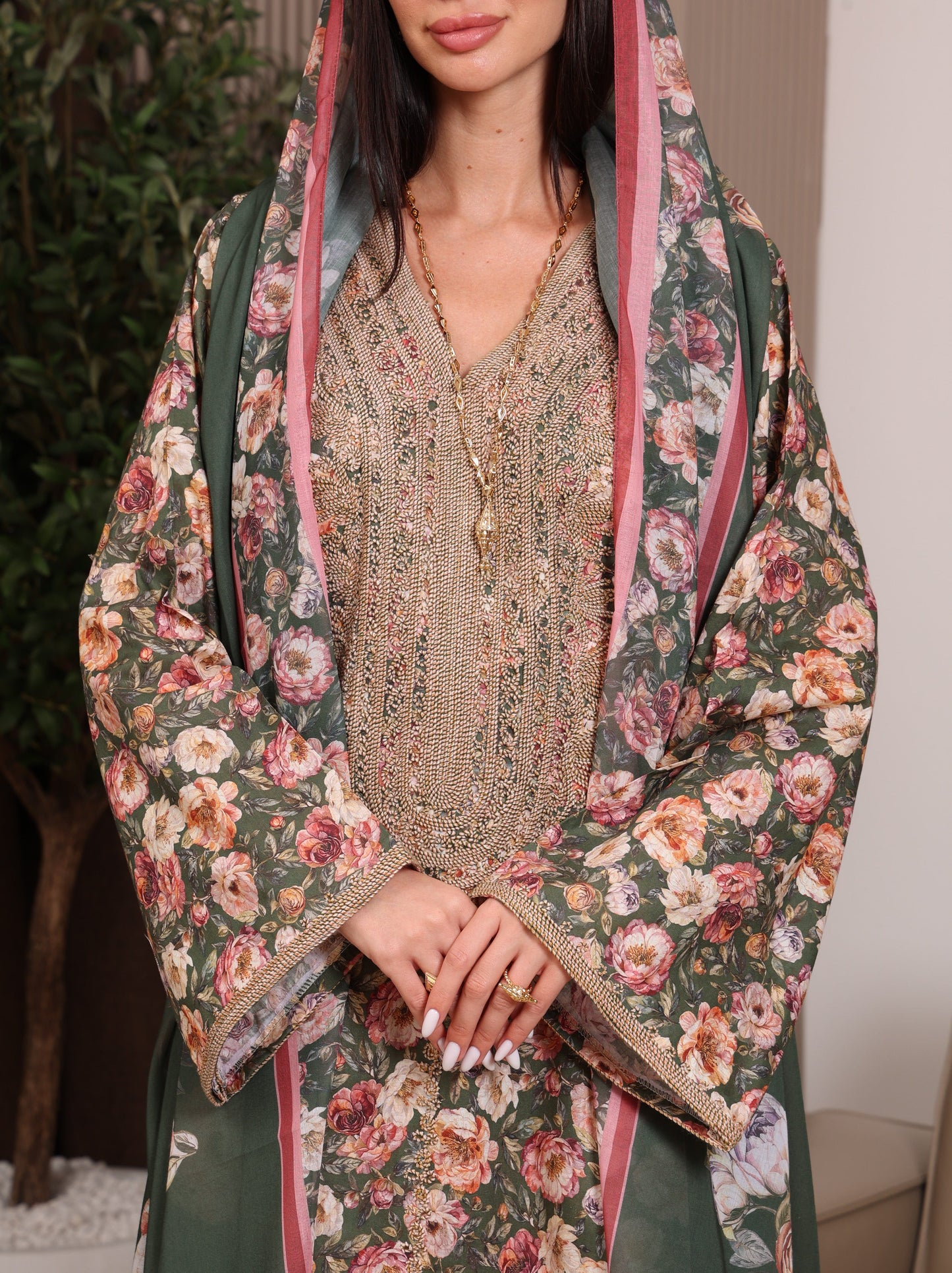 Forest Flora Kaftan