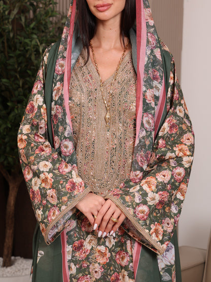 Forest Flora Kaftan
