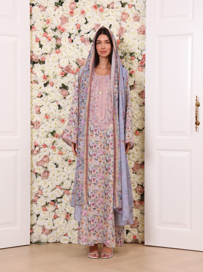 Periwinkle Petal Kaftan