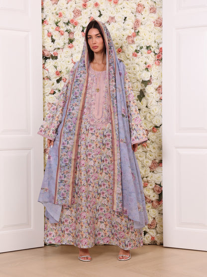 Periwinkle Petal Kaftan