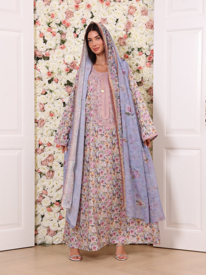 Periwinkle Petal Kaftan