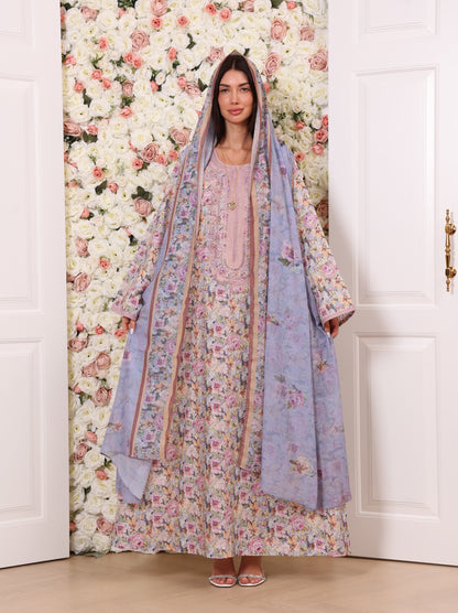 Periwinkle Petal Kaftan