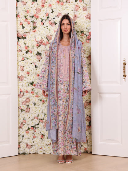 Periwinkle Petal Kaftan