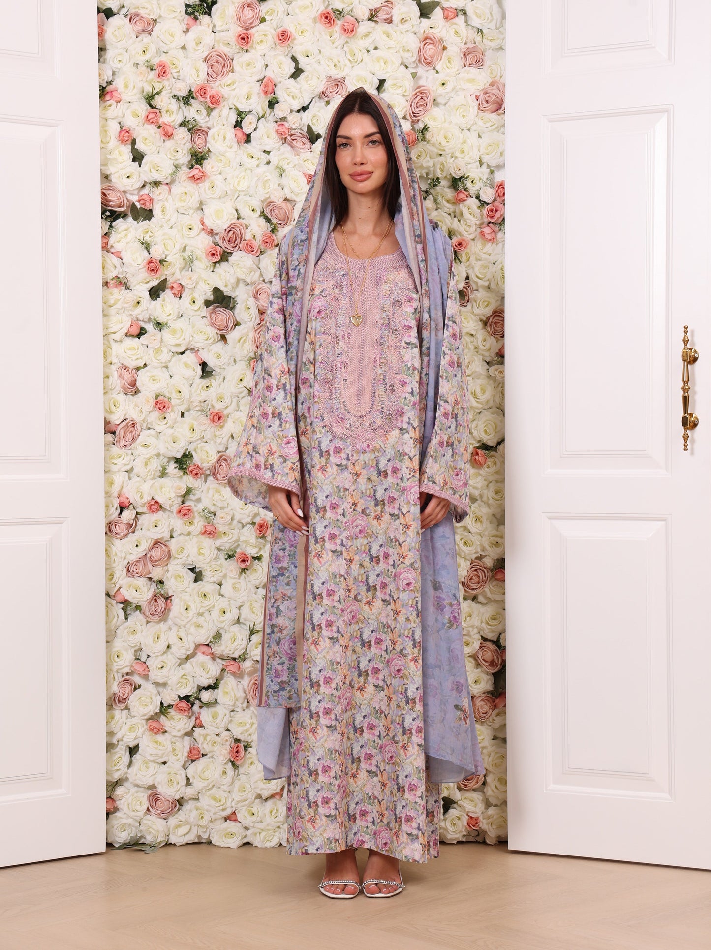 Periwinkle Petal Kaftan