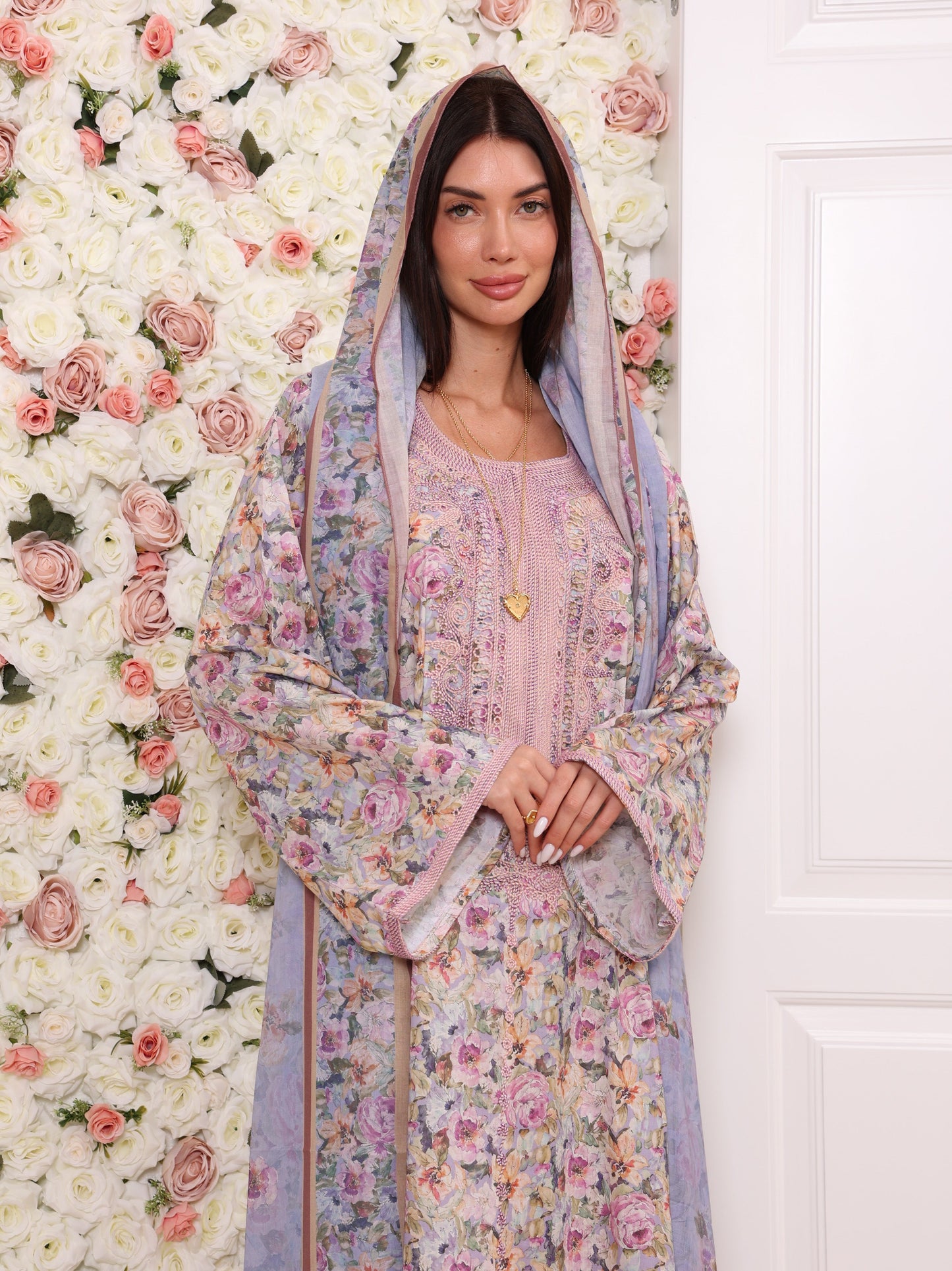 Periwinkle Petal Kaftan