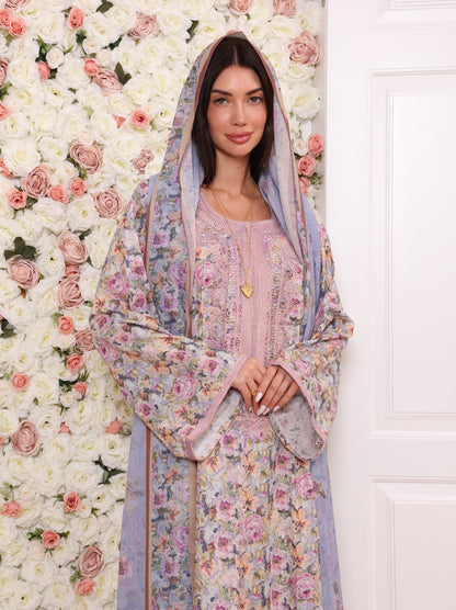 Periwinkle Petal Kaftan